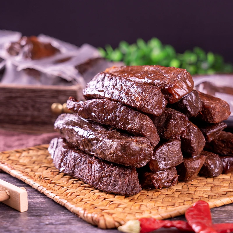 德小倍手撕牛肉即食小吃独立包装下午茶办公室休闲零食品易嚼爽嫩