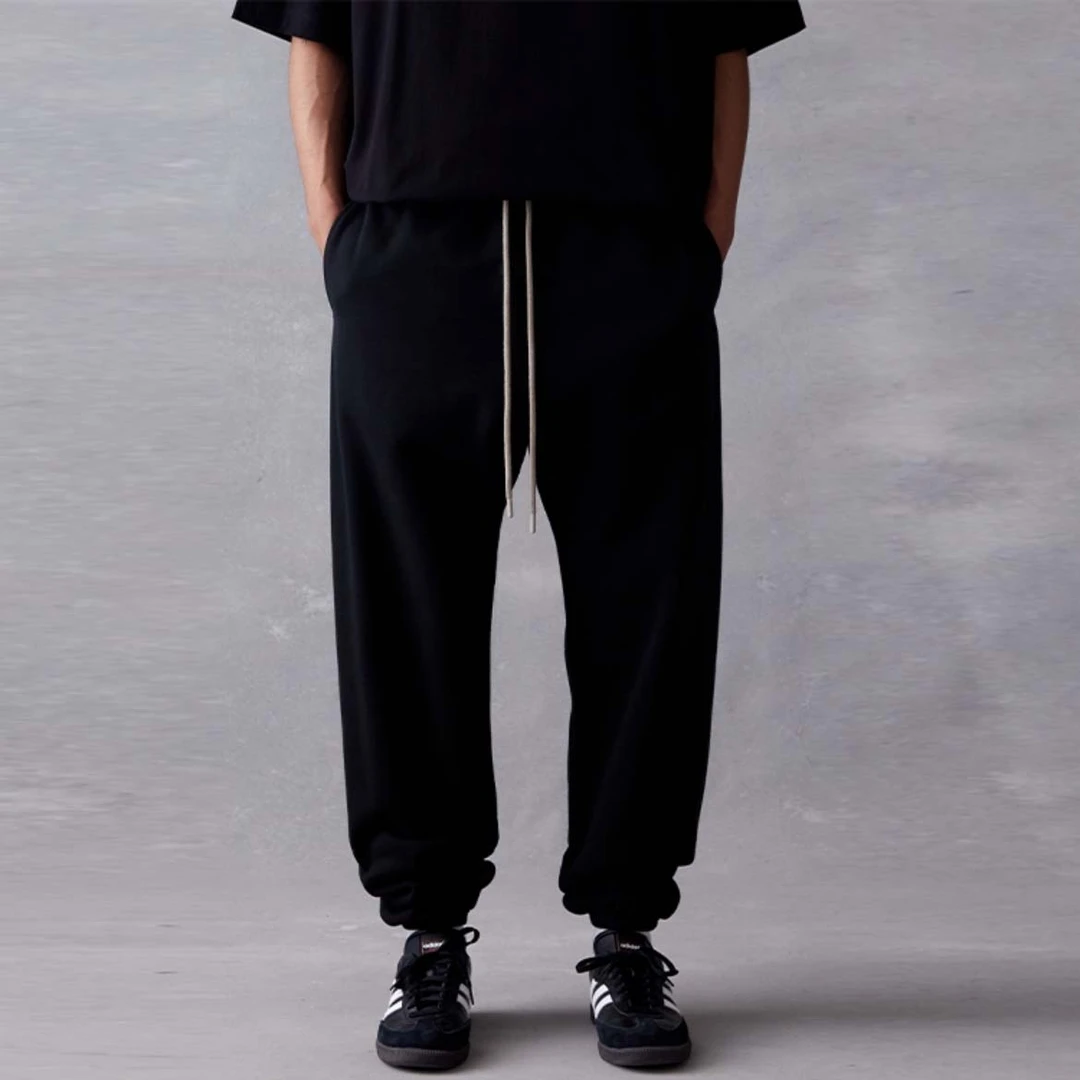 第十季加绒男卫裤休闲裤秋冬抽绳宽松