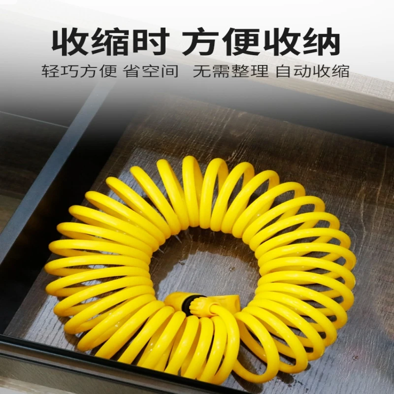 浇花弹簧管水管软管花园浇花神器伸缩水管软水管家用自来水管子