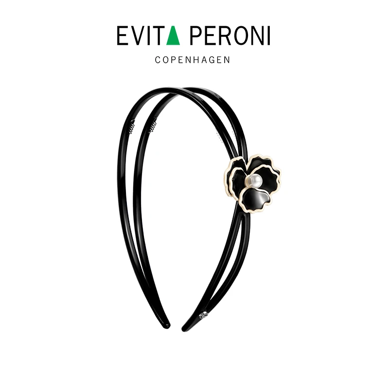 Evita Peroni/依慧达秋冬新款花朵月下瑾花发箍高级感时尚百搭ZB