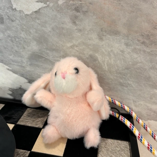 粉色兔子挂饰YS115