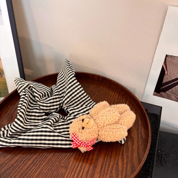 格子小熊发圈FQ105