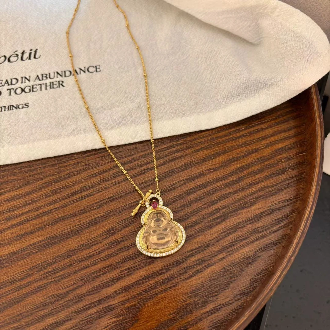 铜合金项链 黄色项链XL1633