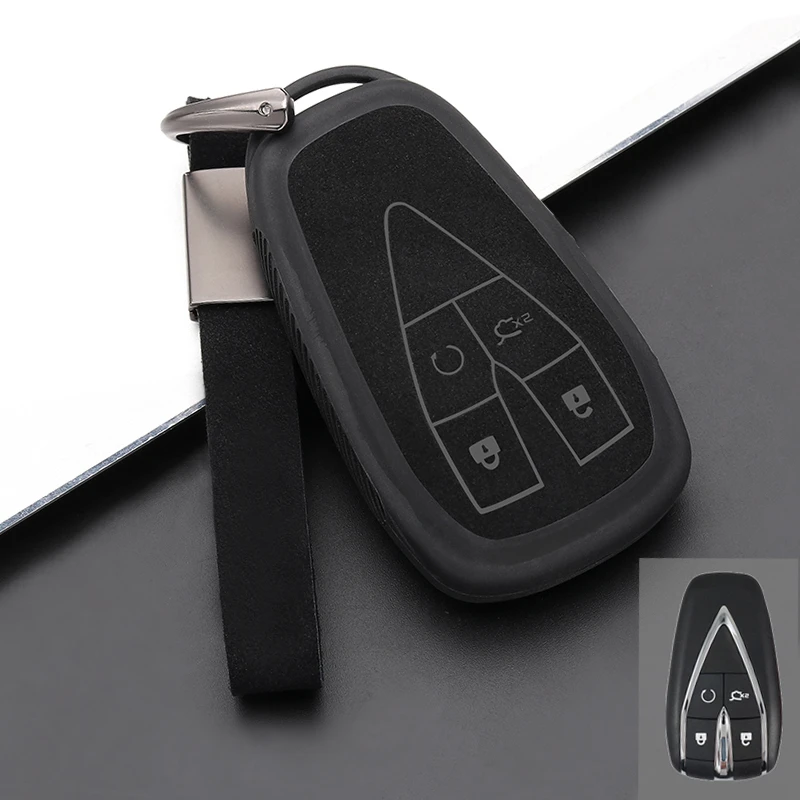 长安逸动plus钥匙套cs75车unit欧尚x5x7壳CS35扣CS55包2021款unik