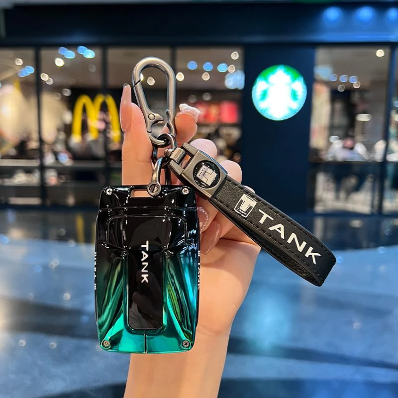 24款坦克300钥匙套坦克500潮流扣hi4t专用2024三百400男女车包壳