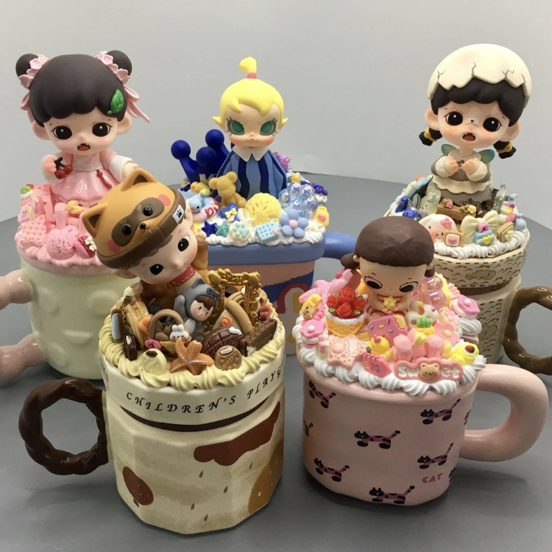 牙白白创意手工Diy杯杯