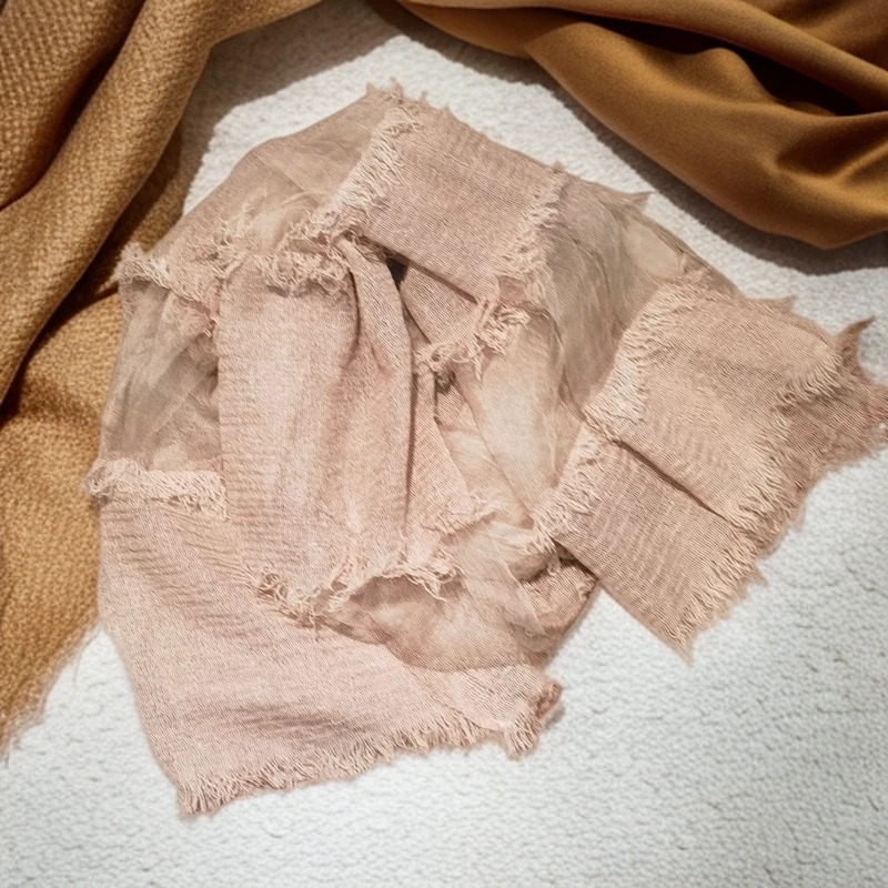 秋冬真丝长巾时尚经典休闲百搭高贵气质围巾披肩丝巾