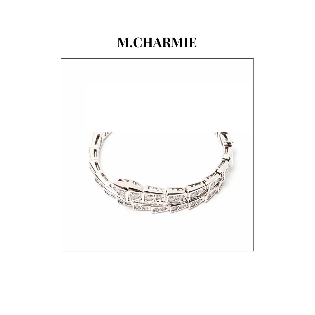 铜合金手链 【米铖优选】 柜一致轻奢时尚百搭欧美手链 D008BV002