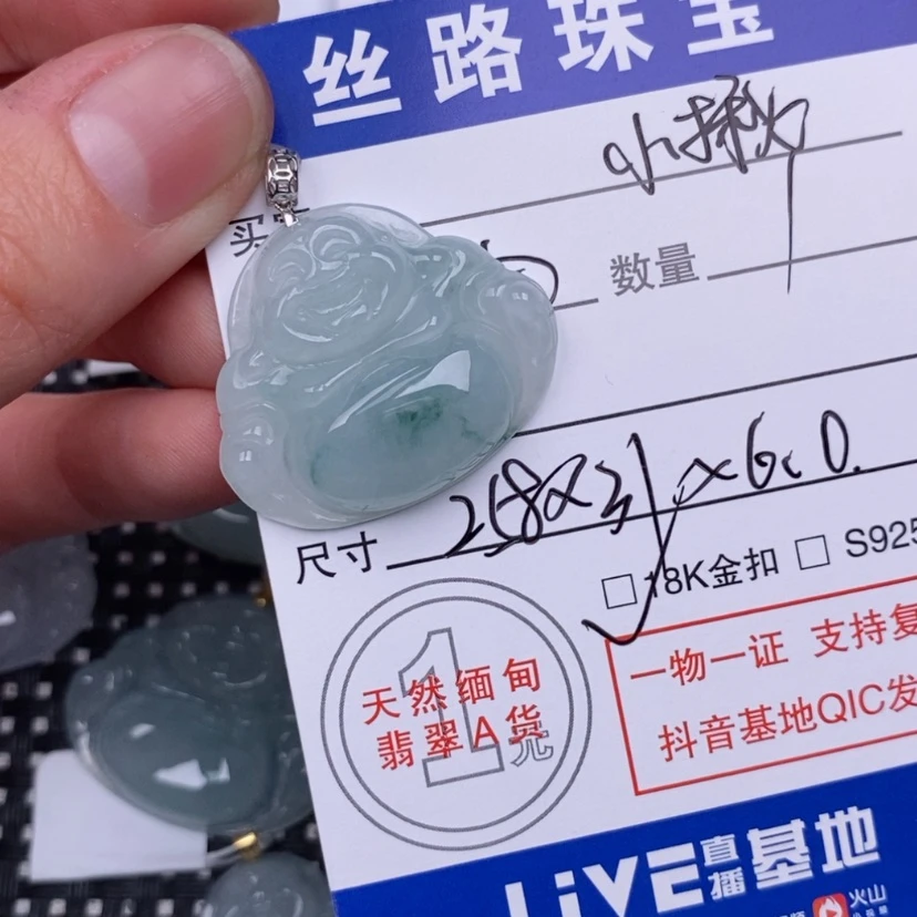 【闪购商品】翡翠颈饰未镶嵌小*揪