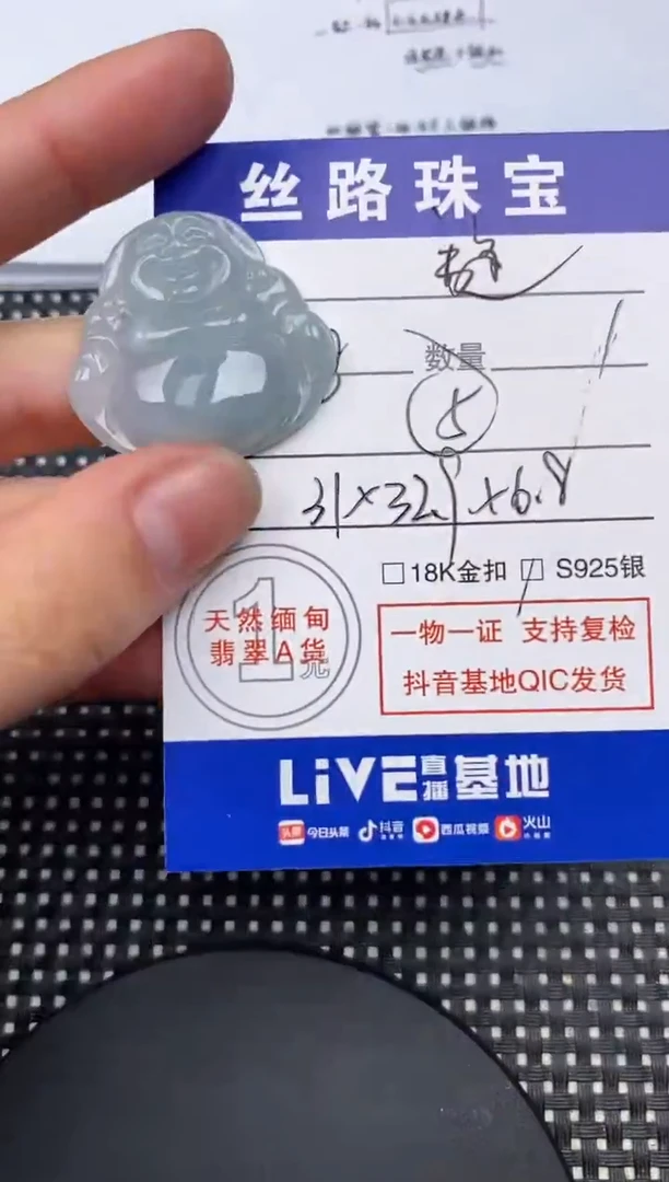 【闪购商品】翡翠颈饰未镶嵌挂件