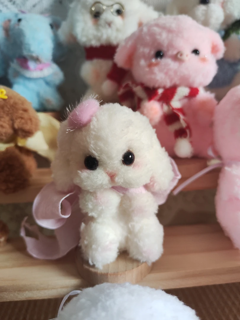 扭扭棒珊瑚仙女兔