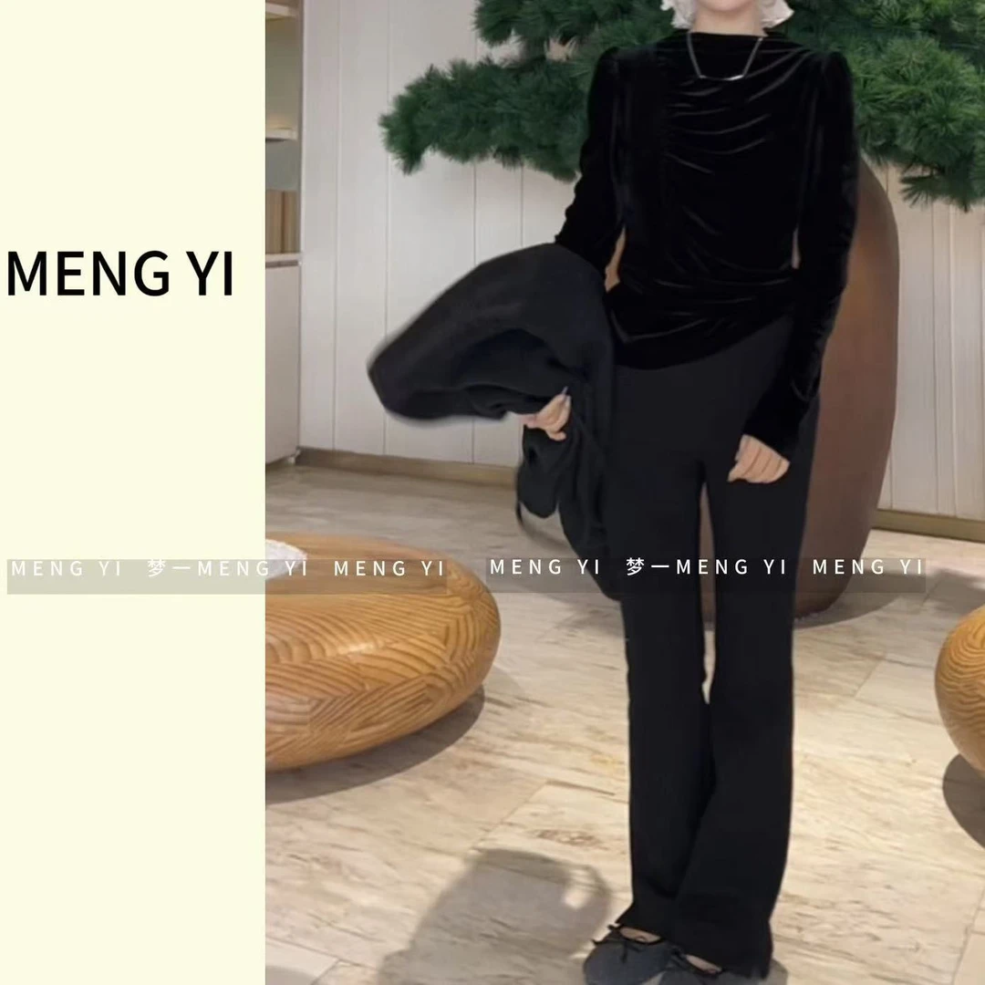 腿精加绒小黑裤my-8839-1