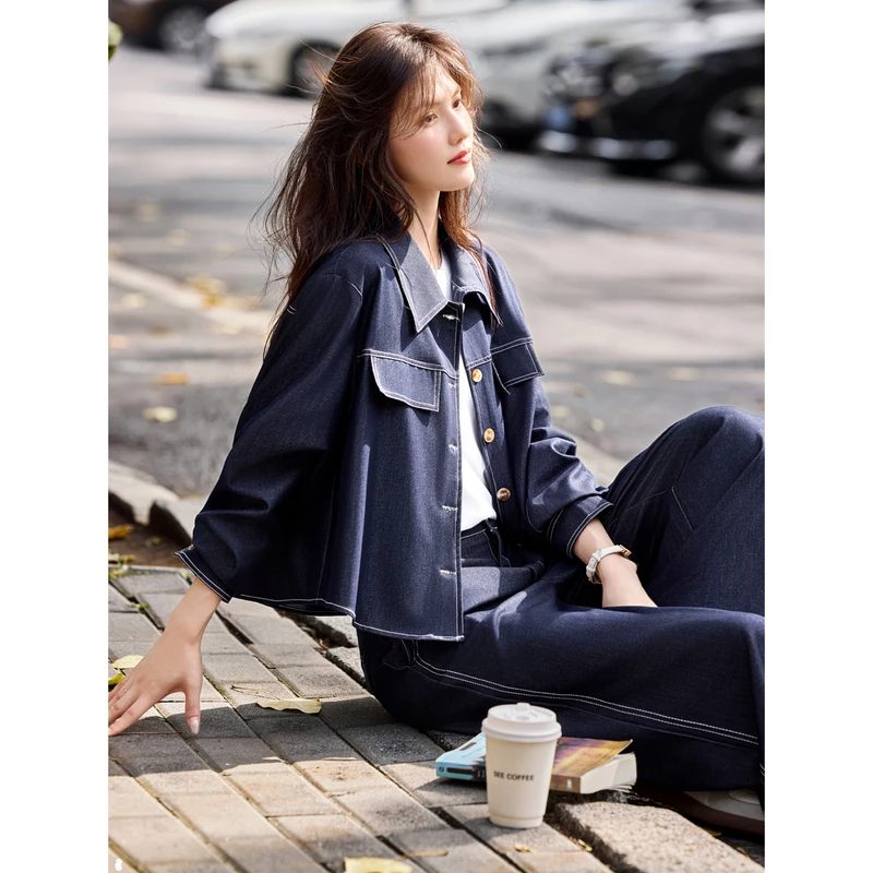 苏醒的乐园2024年秋季时尚气质套装SXTZJ24123