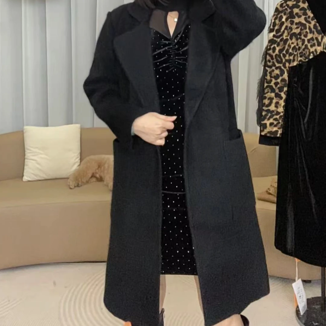 高级感轻奢气质显瘦女人味大衣外套DY03