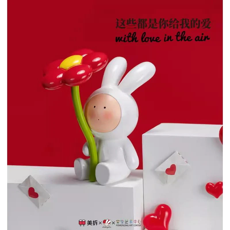 【拆盒】安东尼不二兔这些都是你给我的爱艺术家盲盒潮玩