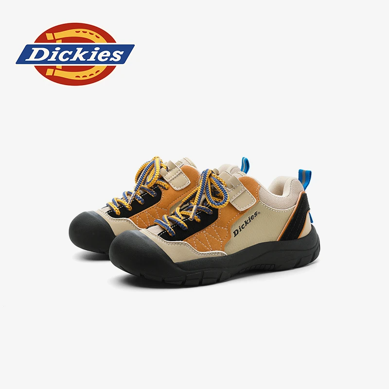 Dickies童鞋秋季时尚百搭运动鞋防滑轻便防滑户外中大童徒步鞋