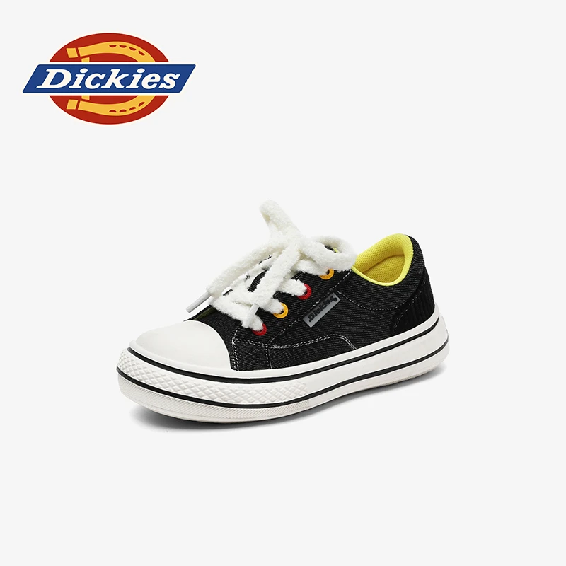 Dickies童鞋秋季新款百搭休闲儿童帆布鞋防滑透气儿童鞋夏季款