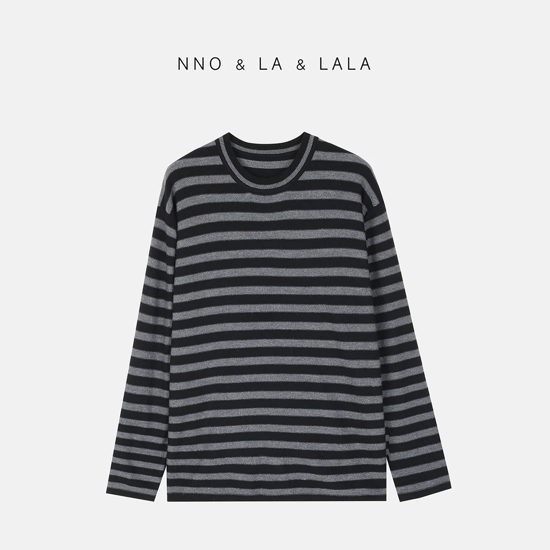 LA 简约 基础款 条纹 针织上衣  26708