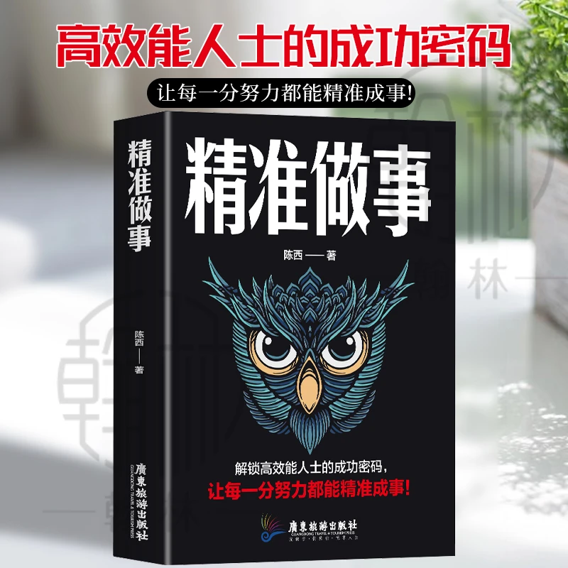 精准做事 解锁高效能人士的成功密码 让每一分努力都能精准成事
