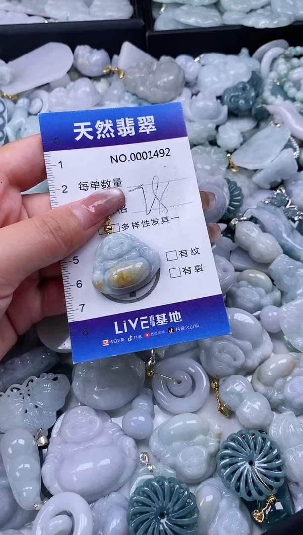 【闪购商品】翡翠颈饰未镶嵌多样性发货拍一发一00001492