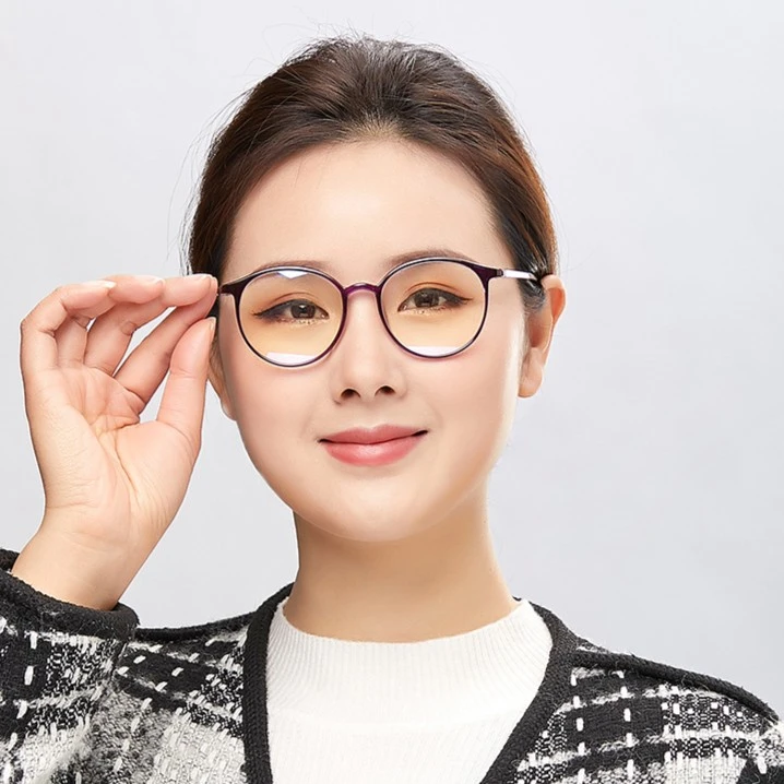 【工厂直销】老花镜女时尚优雅高清防蓝光中老年老花眼镜5060岁大框