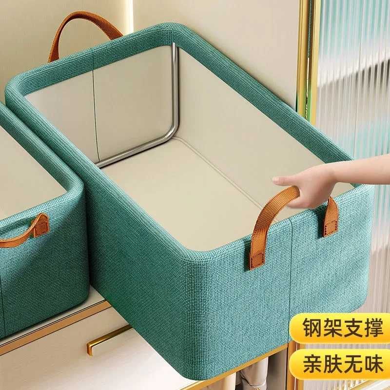 衣服裤子收纳盒抽屉式衣柜衣物整理筐抽屉阳离折叠储物箱分层神器