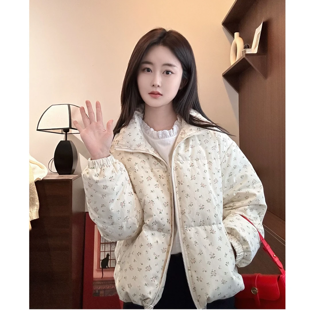 【Niche Young】山峦之中 90白鸭绒休闲百搭宽松冬季羽绒服 QD10804