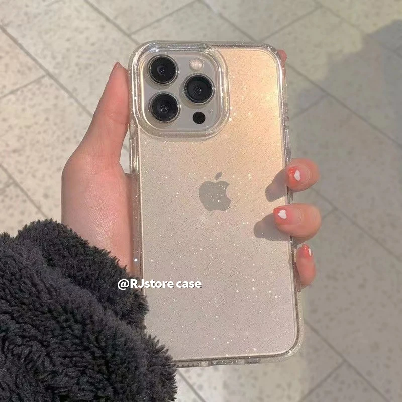 小红书同款闪粉苹果15手机壳iPhone13/14promax全包12小众11女XR