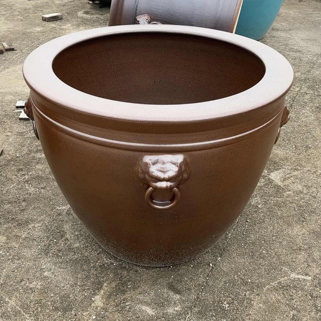 【闪购商品】陶瓷缸直径73。四个头