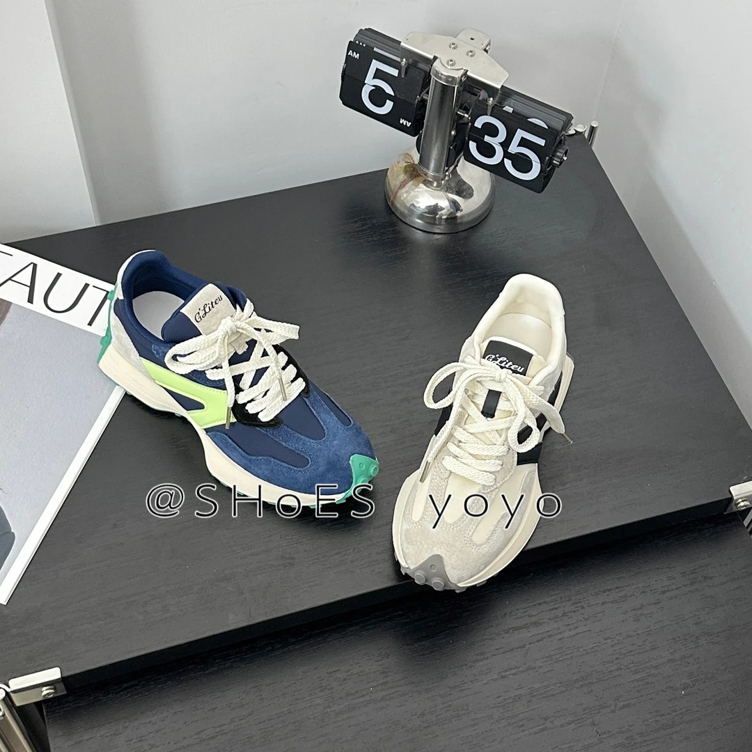 【莜.莜】复古潮流阿甘鞋百搭休闲运动鞋ins女鞋