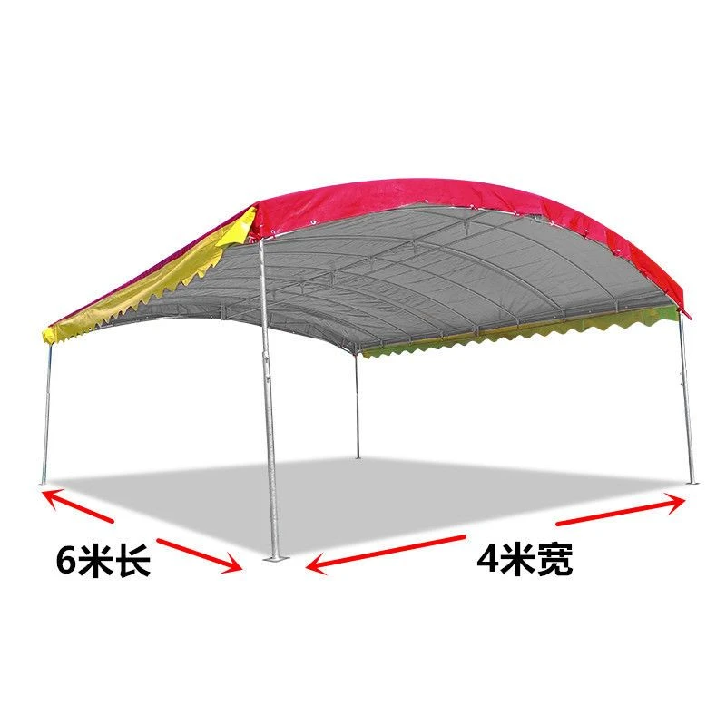 办酒席帐篷停车大棚农村流动红白喜事家用户外遮阳防晒防暴雨摆摊