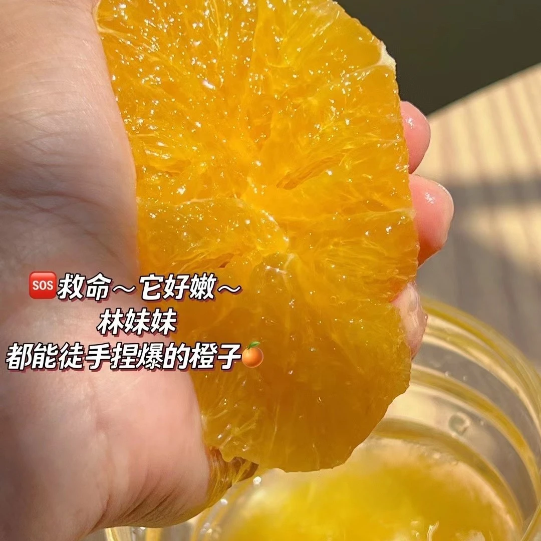 【南姐优选】爱媛果冻橙，一咬爆汁，嘎嘎甜，5斤重包邮