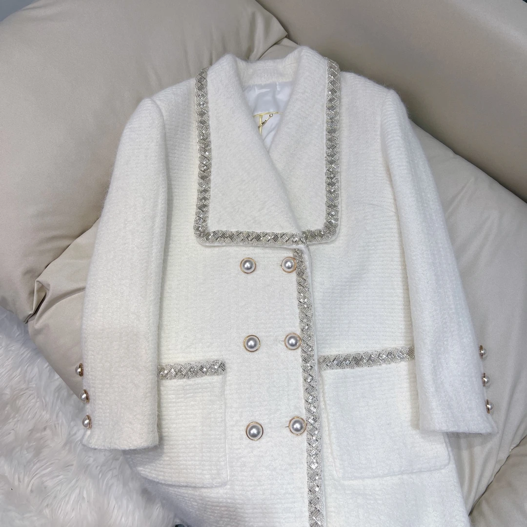 重工小香风大衣 30633A