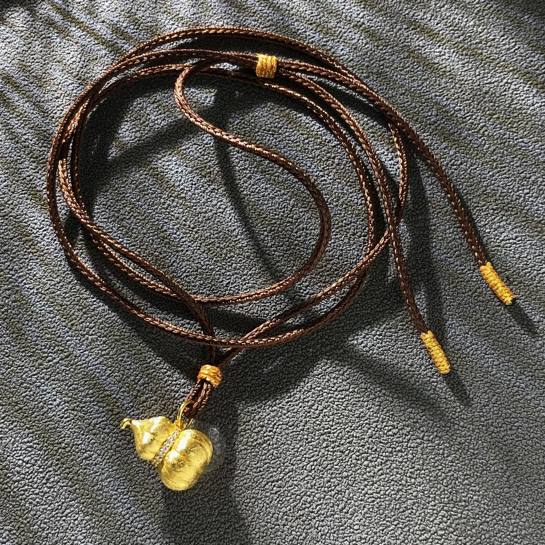 【举石臻选】TA07-943-470足金钻石吊坠（一件/约10*15.5mm）H