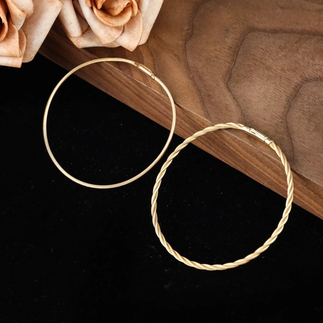 【举石臻选】TA12-1881-203个性手链18k（一对/多样性发/自选）H