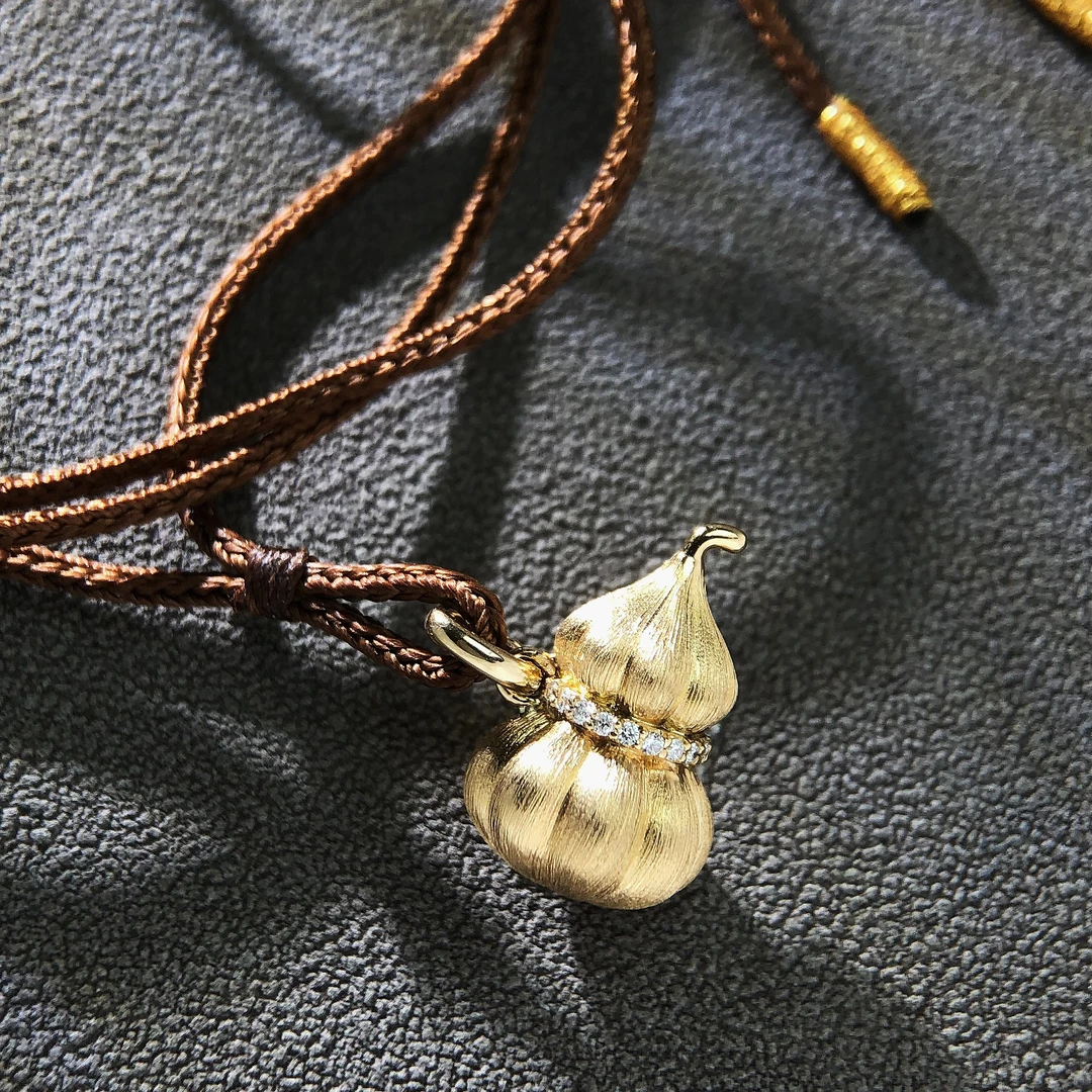 【举石臻选】TA07-1620-468钻石吊坠18k（一件/约11*17.5mm）H