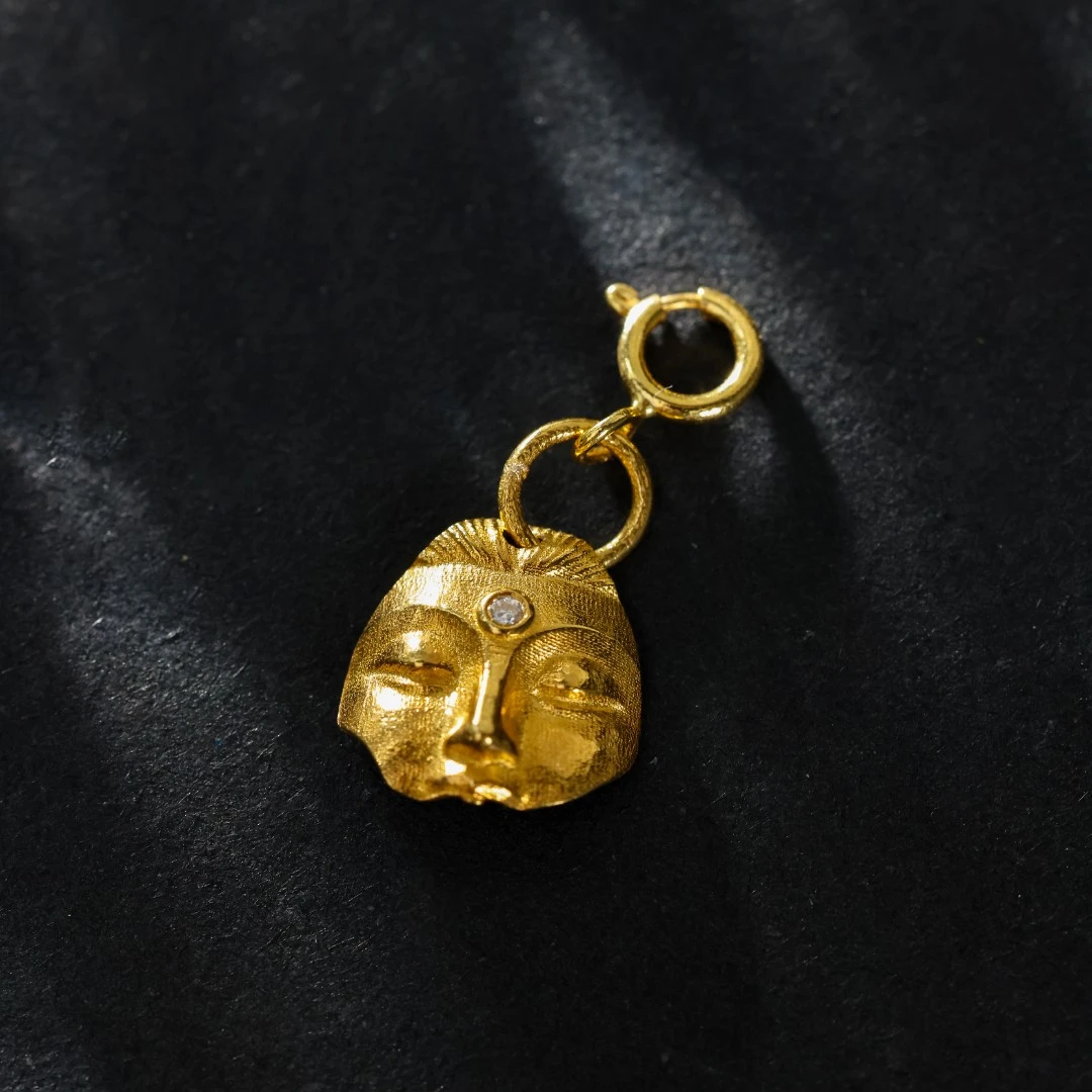 【举石臻选】TA12-1331-06个性吊坠18k（一件/多样性发）H