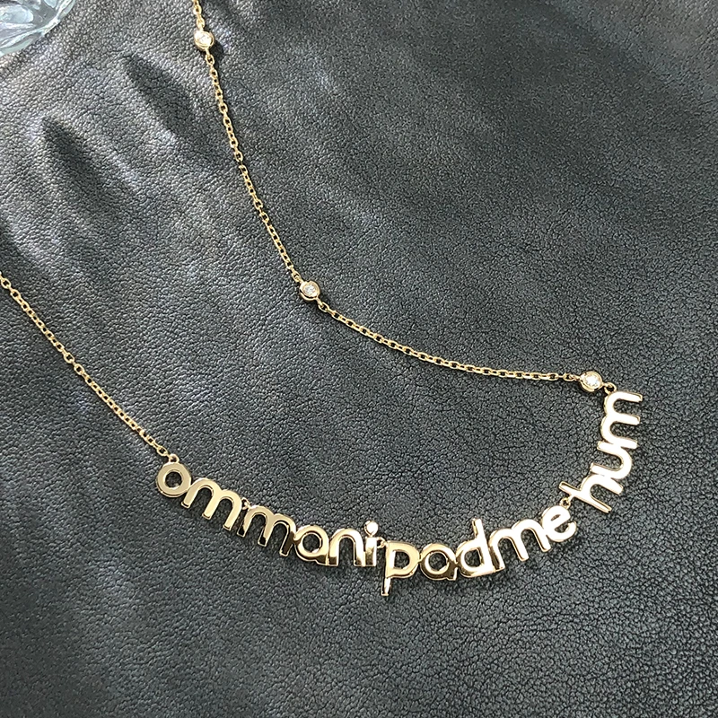 【举石臻选】TA07-1620-290钻石项链18k（一件/长约44cm）H*