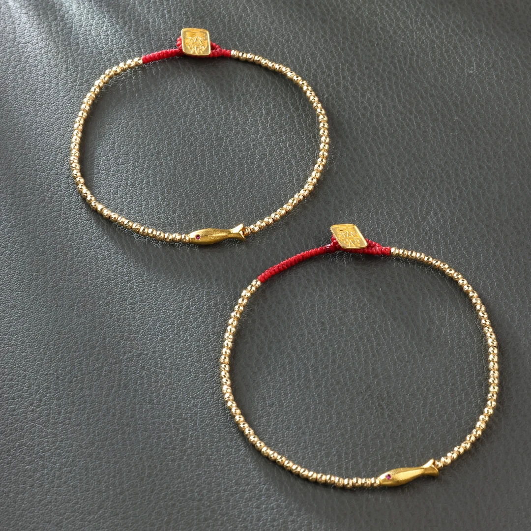 【举石臻选】TA1110-405-97个性手绳18k（一件/多样性发/自选）H