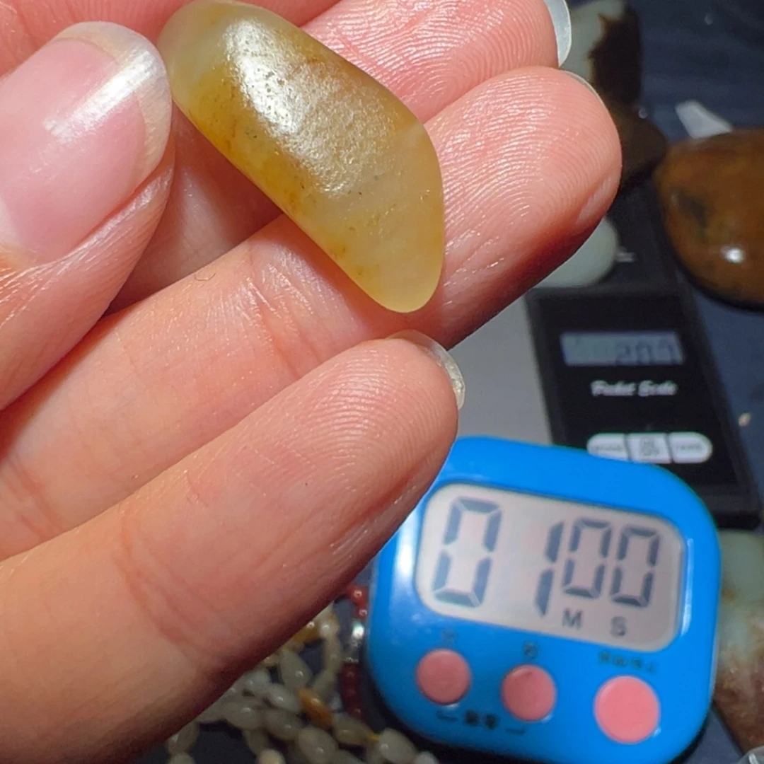 【闪购商品】和田玉（糖玉）挂件未镶嵌墨*麟