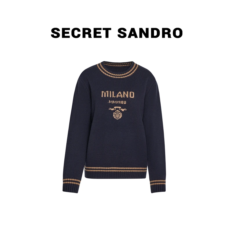 【安哥拉蓝】【多娜&Secret Sandro粉丝专享】毛衫 M64202147N