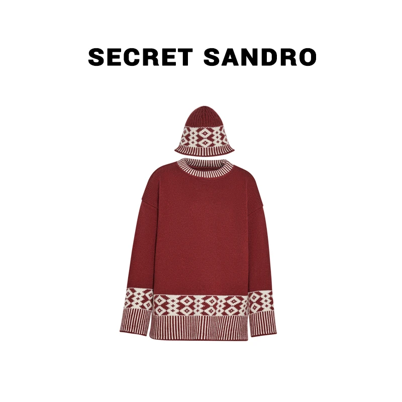 【圣诞】【多娜&Secret Sandro粉丝专享】毛衫 M84213486N