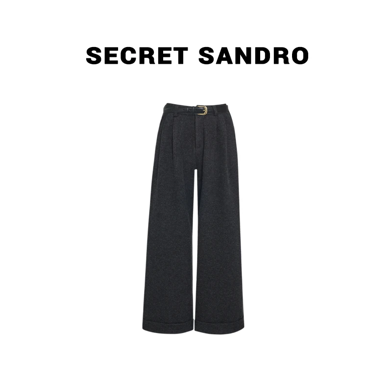 【首尔西裤】Secret Sandro 楚楚休闲裤 K84213471N