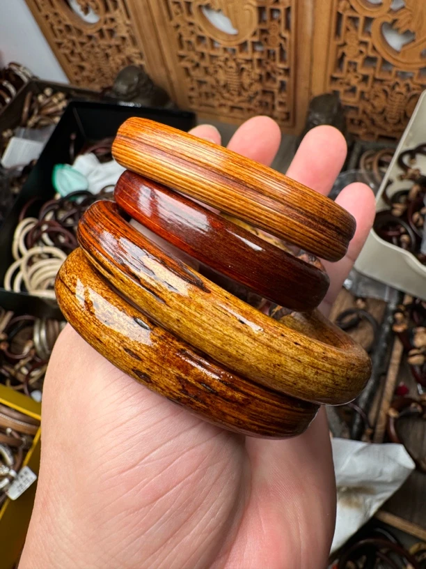 非金属木质手镯  8号直播间复古纯手工风中古民族风