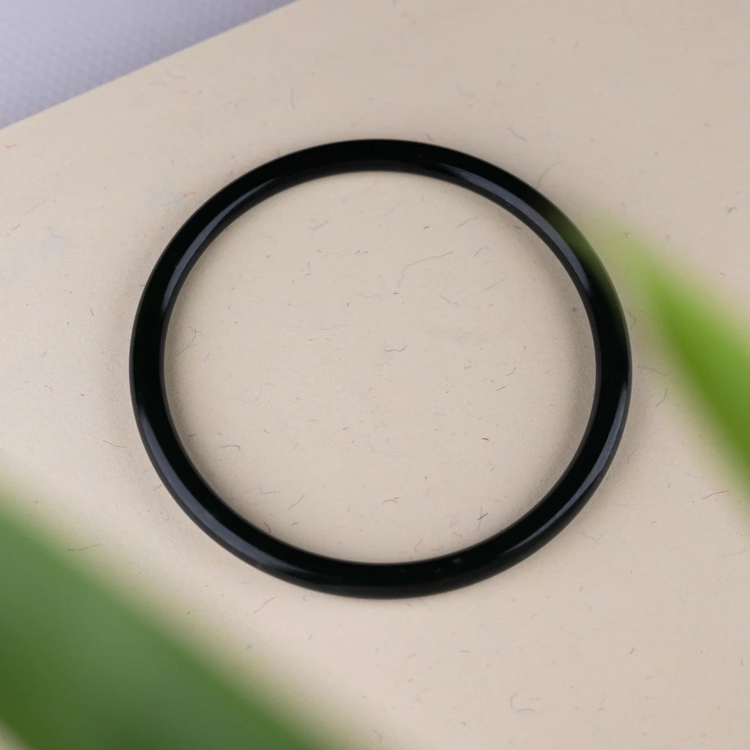 【叮当手镯】圈口56-60可选发1湖水青玉质温润细腻时尚