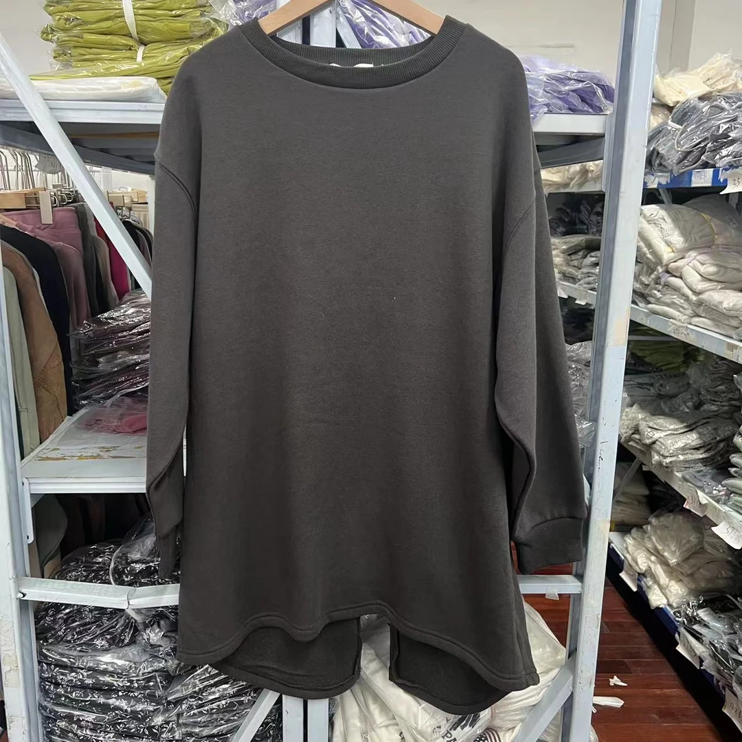 福惜 日单女士加绒加长卫衣秋冬 4723 4726 4724