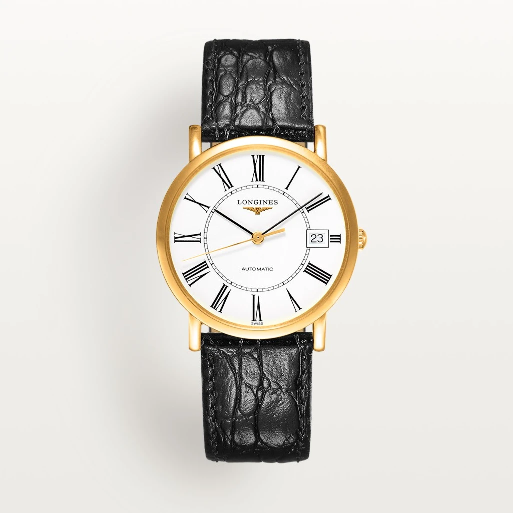 Longines/浪琴 L4.821.2.11.2瑰丽系列全自动皮带机械表男女同款