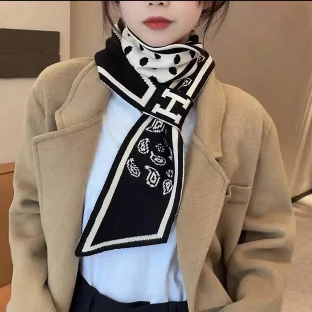 【直播专享】护颈围巾女2024新款秋冬季春秋千鸟格气质百搭脖子懒人