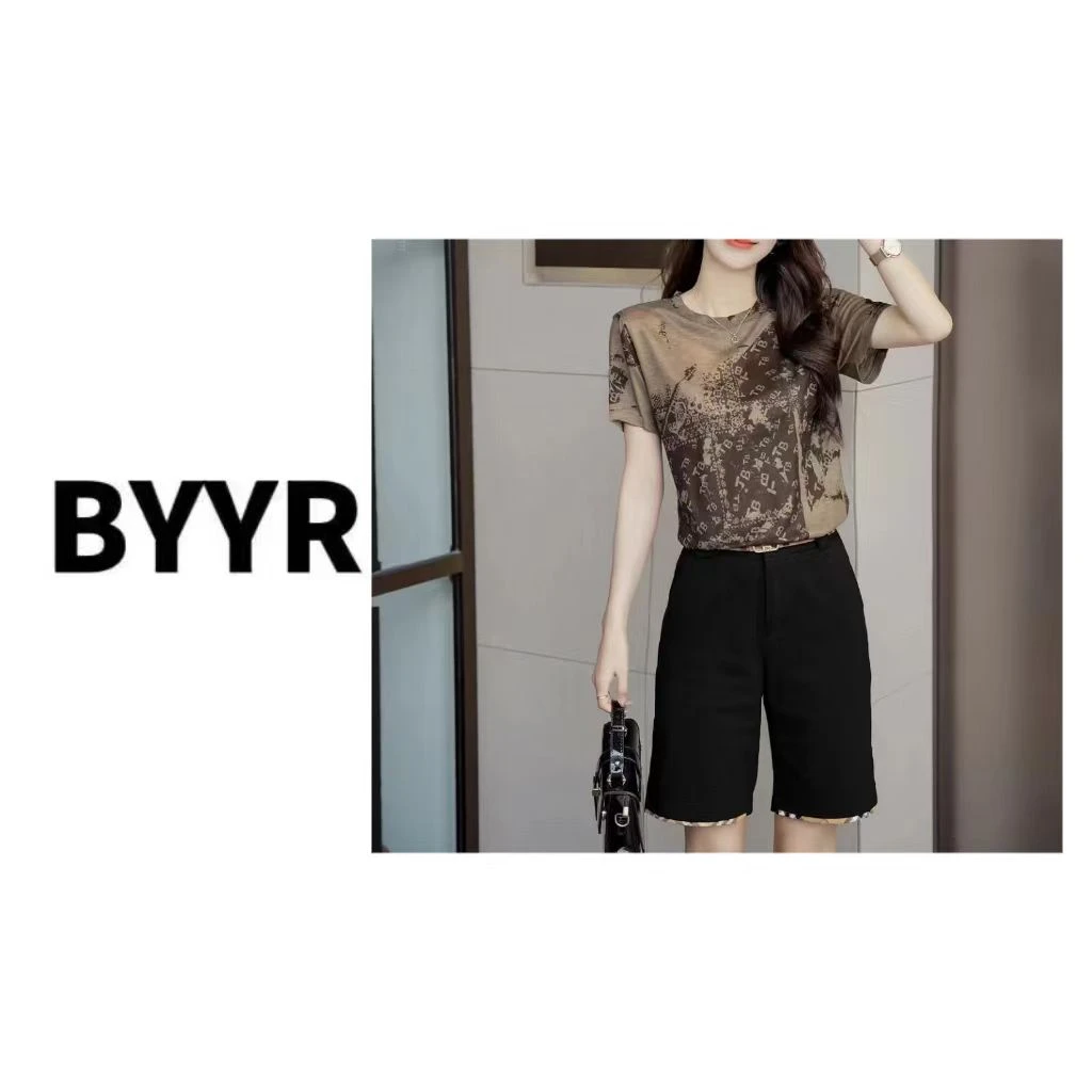 BYYR高定系列立体感提花圆领打底衫（121119）