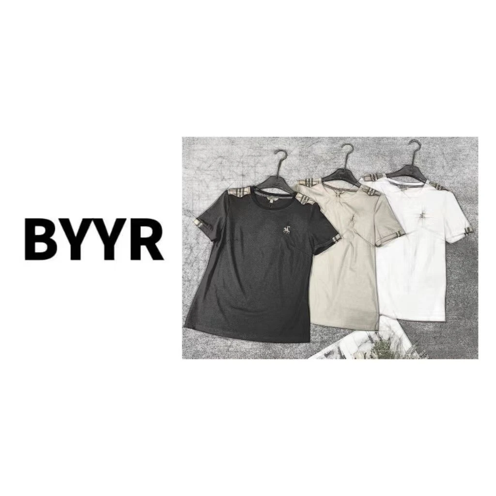 BYYR高定系列春夏款刺绣圆领T恤（1240）X